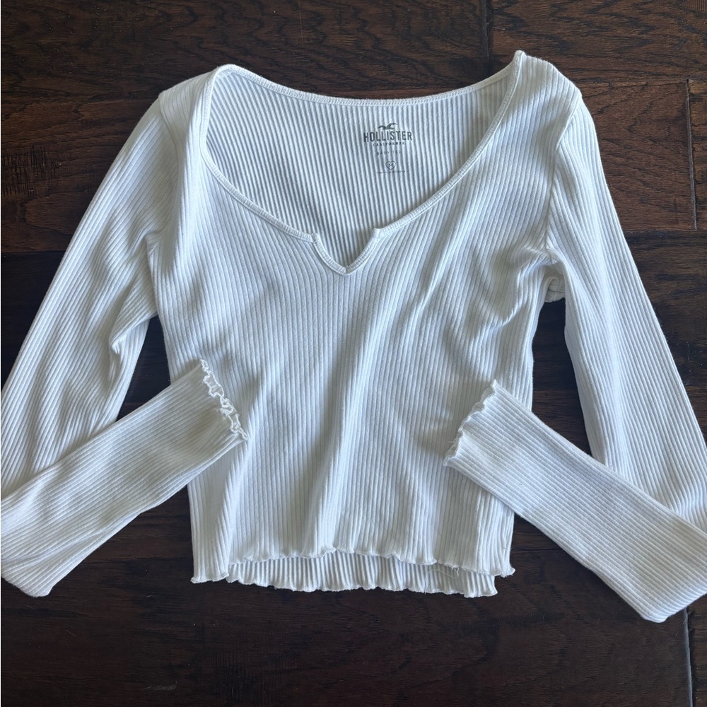 Hollister Long Sleeve Baby Tee